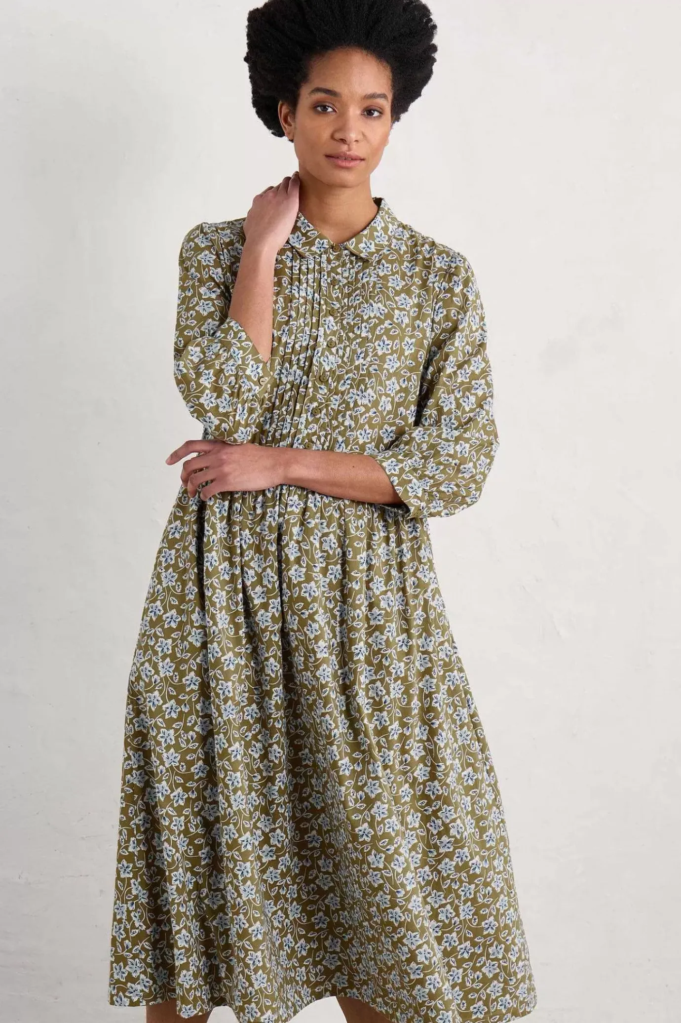 Seasalt Cornwall 3/4 True Letter Dress<Women Dresses