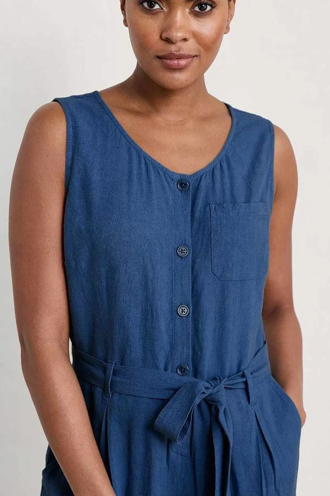 Seasalt Cornwall Abbey Pool Sleeveless Jumpsuit<Women Trousers & Shorts