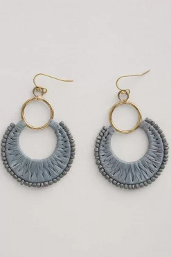 Seasalt Cornwall Arum Beaded Drop Earrings<Women Jewellery