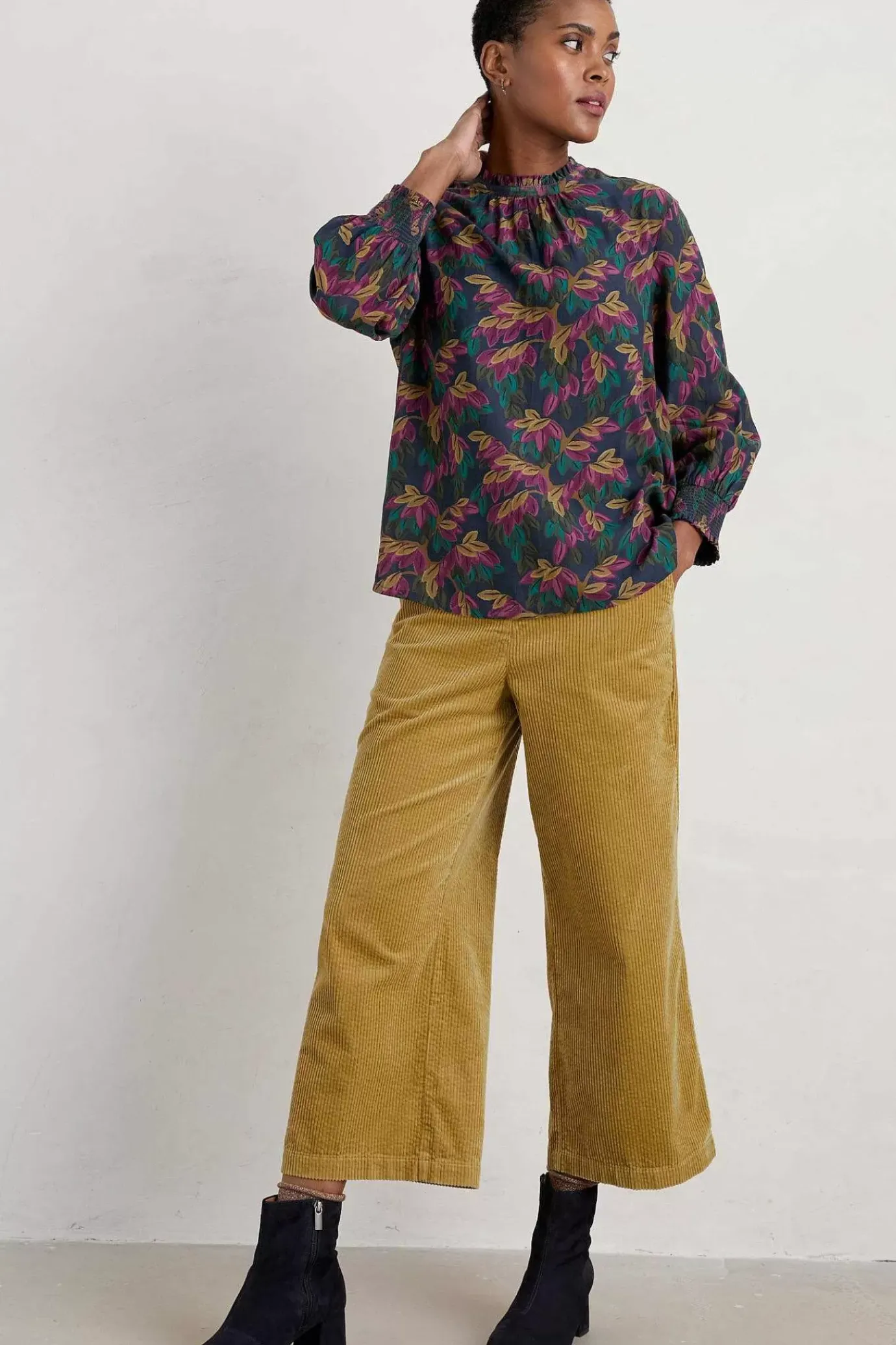 Seasalt Cornwall Asphodel Cord Trousers<Women Trousers & Shorts