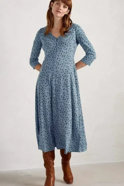Seasalt Cornwall Ava Jersey V-Neck Dress<Women Dresses