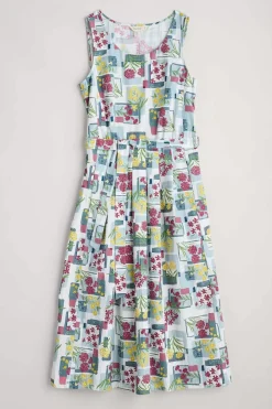 Seasalt Cornwall Belle Fit-And-Flare Midi Dress<Women Dresses