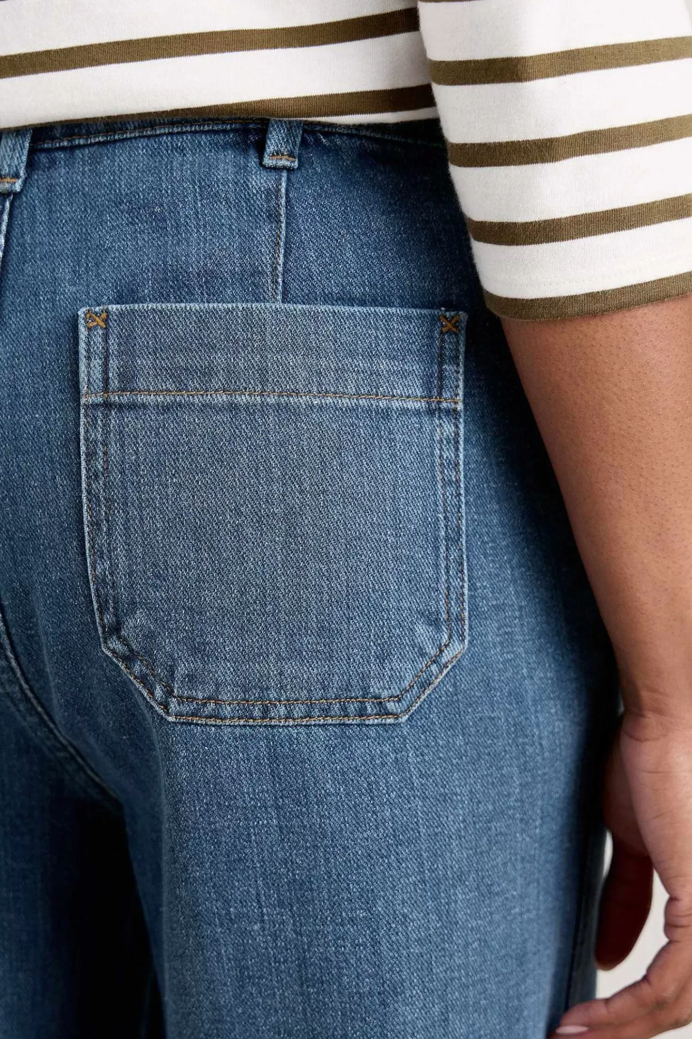 Seasalt Cornwall Blake Wide Leg Jeans<Women Trousers & Shorts