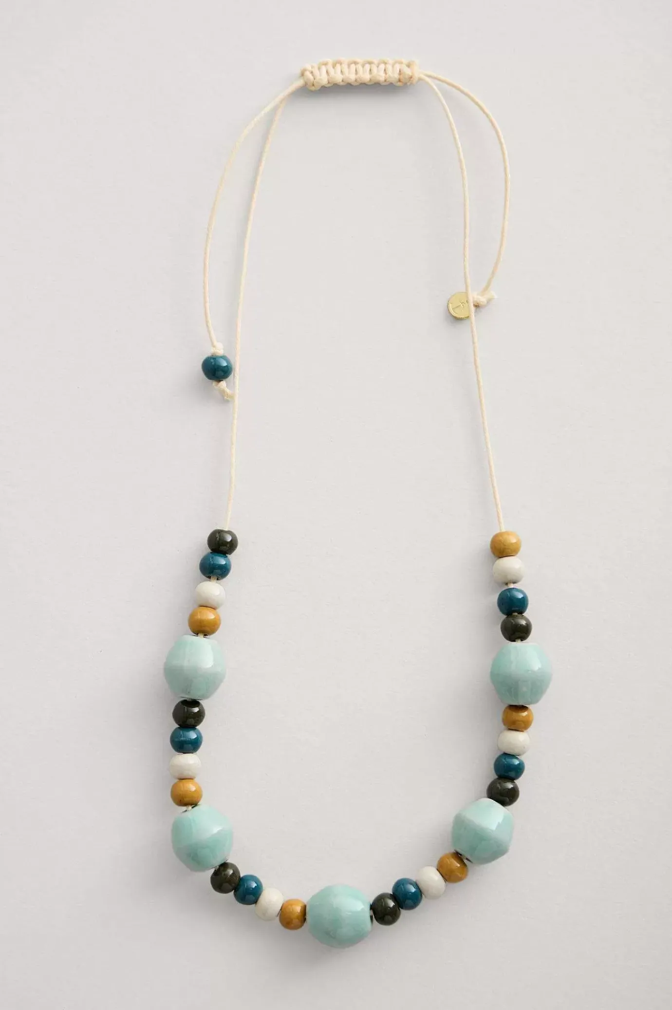 Seasalt Cornwall Canna Ceramic Bead Necklace<Women Jewellery