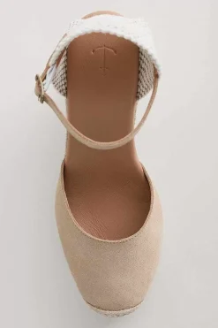 Seasalt Cornwall Cloud Bloom Wedge Espadrilles<Women Shoes