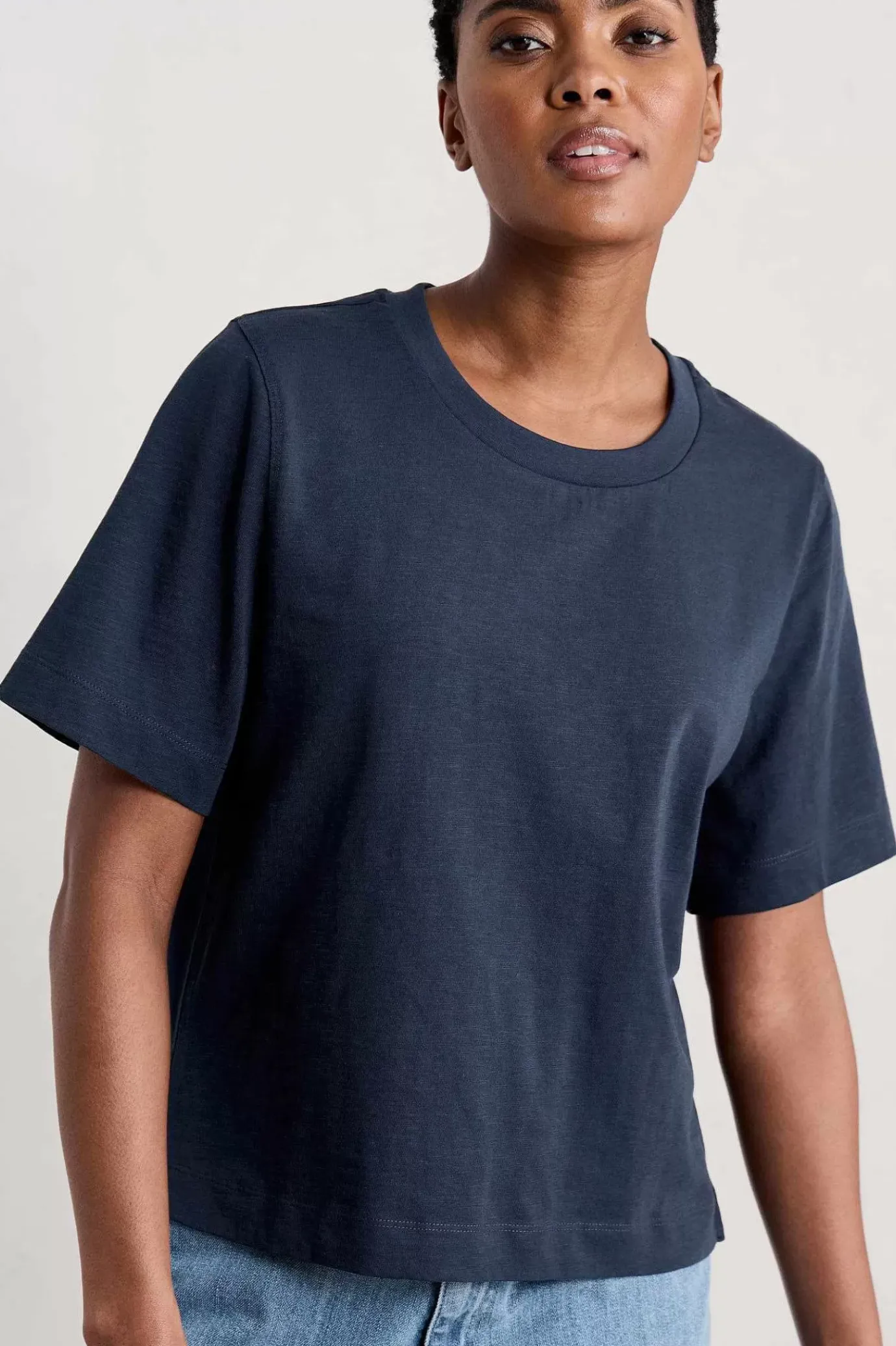 Seasalt Cornwall Copseland Organic Cotton T-Shirt (Gots)<Women Tops