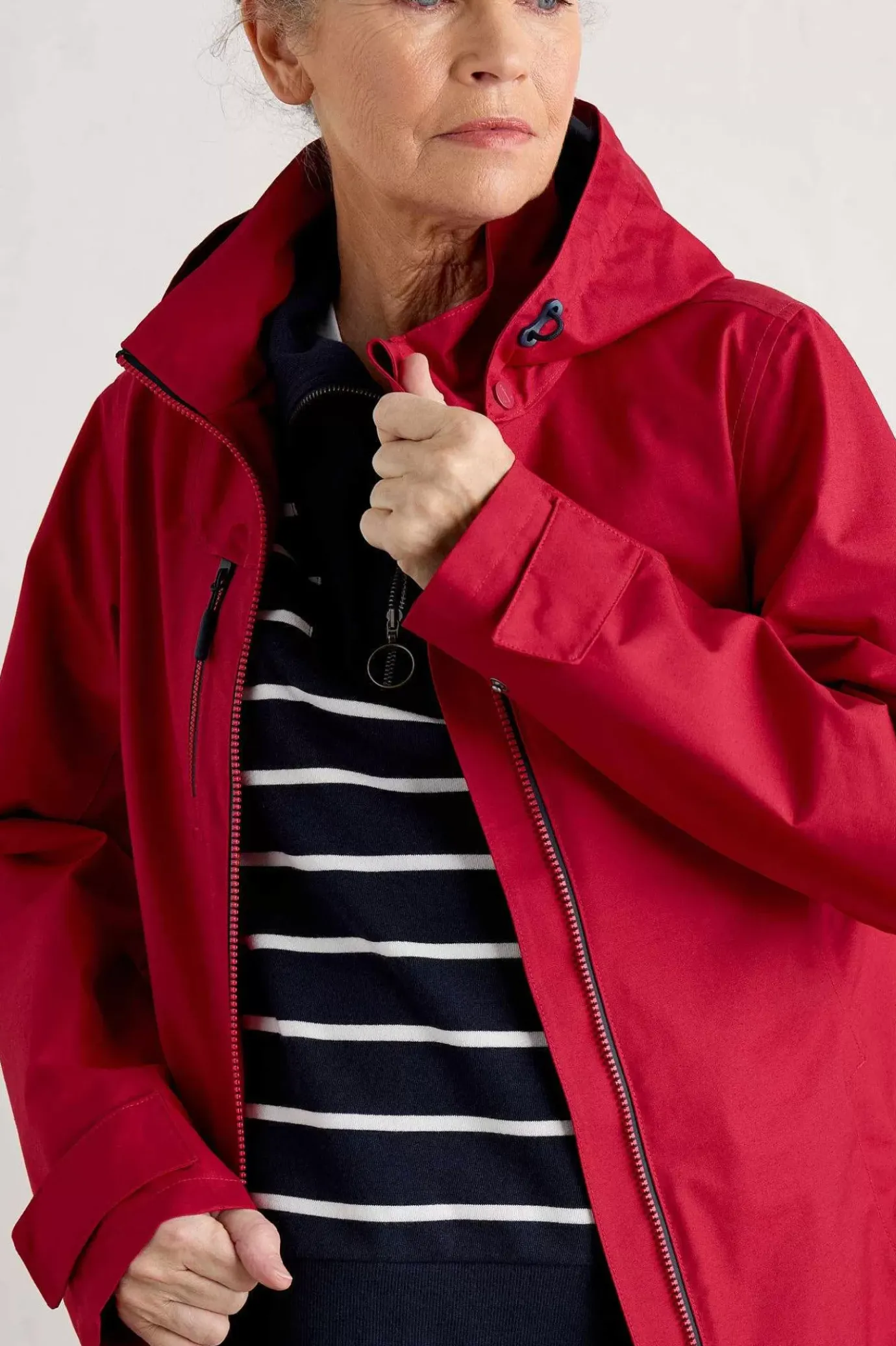 Seasalt Cornwall Coverack Waterproof Coat<Women Coats & Jackets