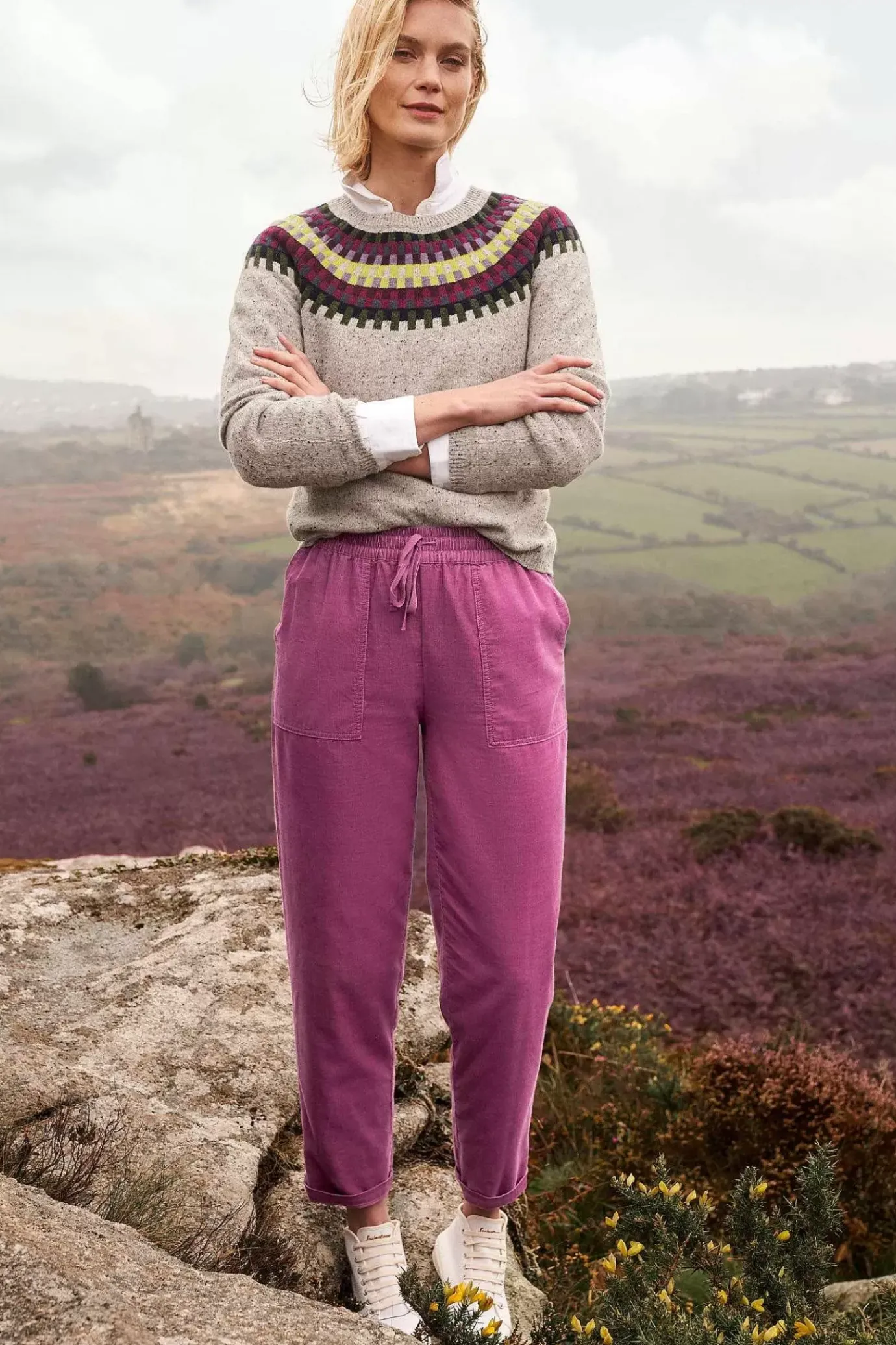 Seasalt Cornwall Dayby Cord Trousers<Women Trousers & Shorts