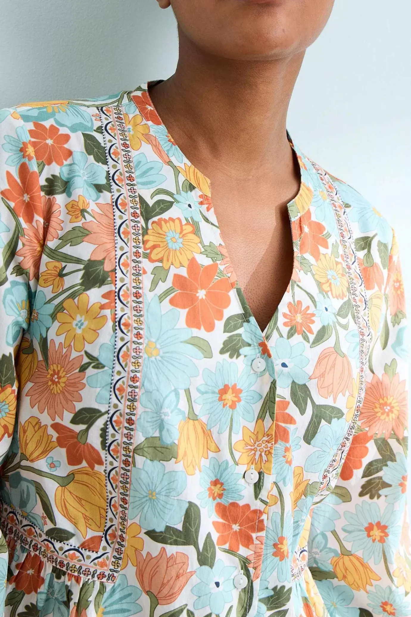 Seasalt Cornwall Dragonfly V-Neck Tunic (Gots)<Women Tunics