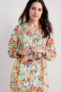 Seasalt Cornwall Dragonfly V-Neck Tunic (Gots)<Women Tunics