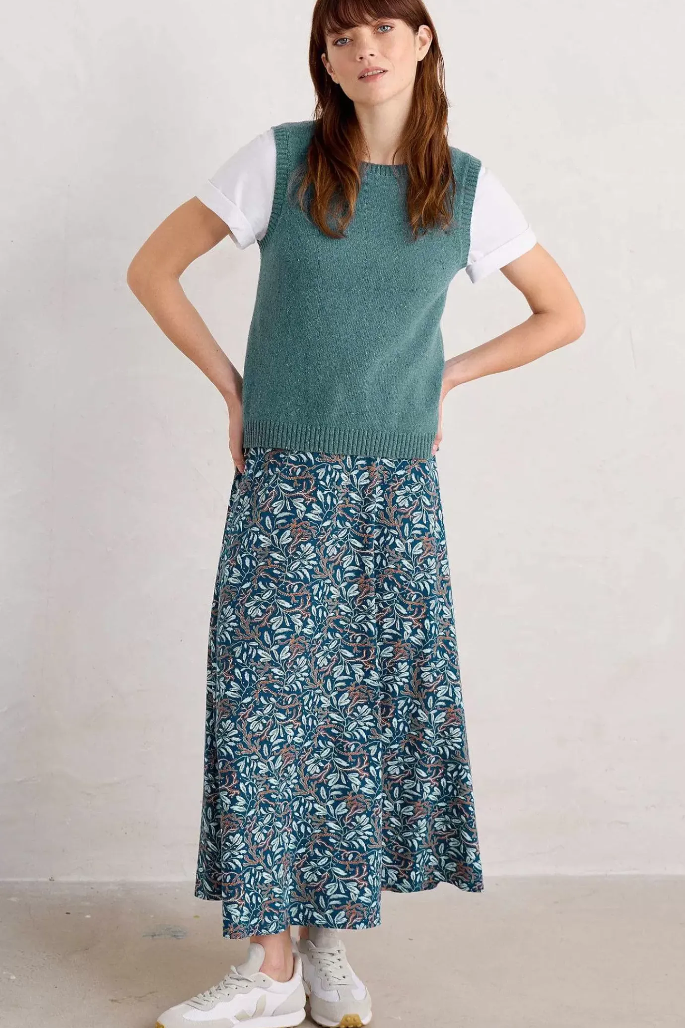 Seasalt Cornwall East View Knitted Vest<Women Knitwear
