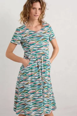 Seasalt Cornwall Enor Fit-And-Flare Dress<Women Dresses