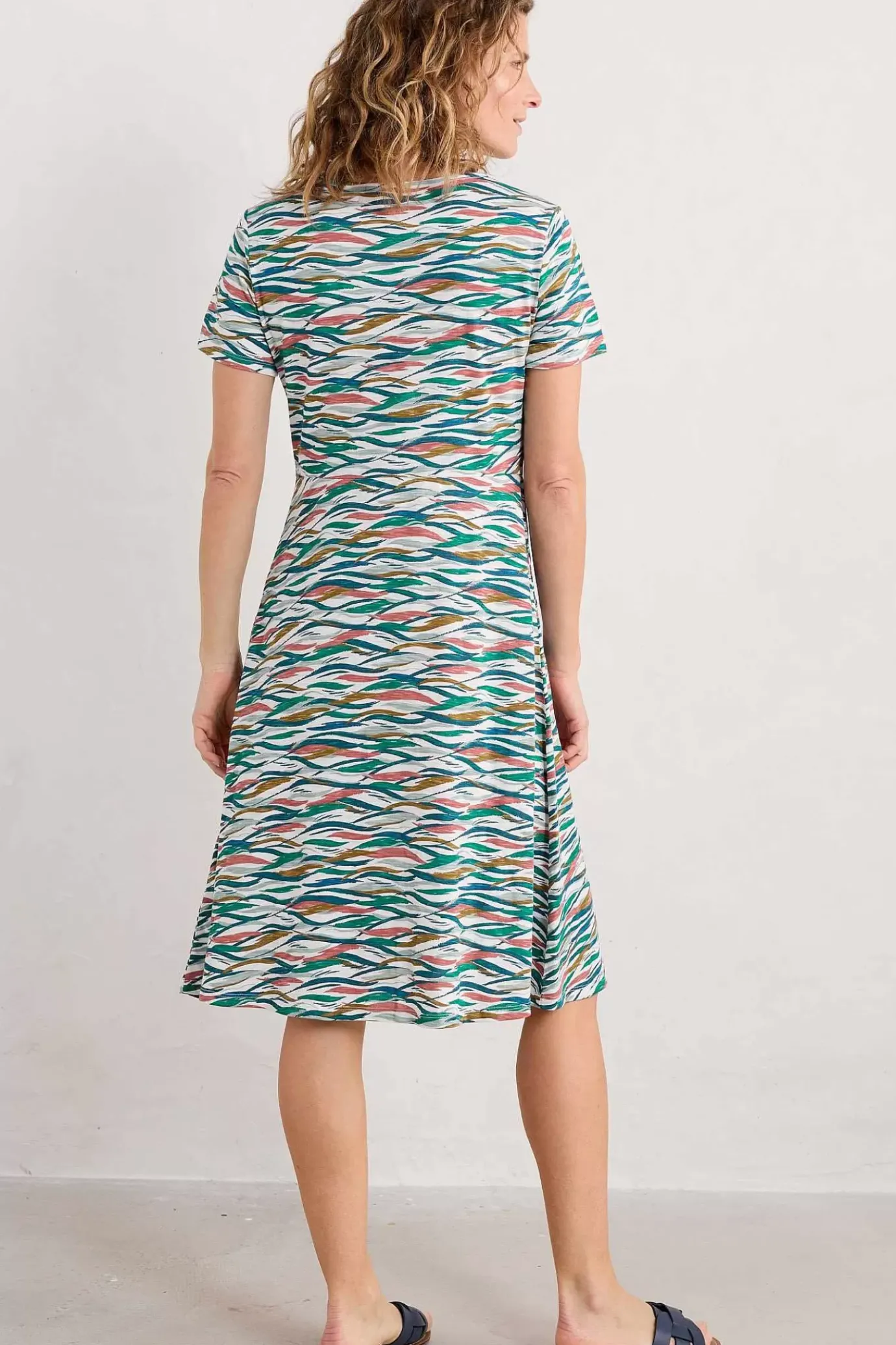 Seasalt Cornwall Enor Fit-And-Flare Dress<Women Dresses