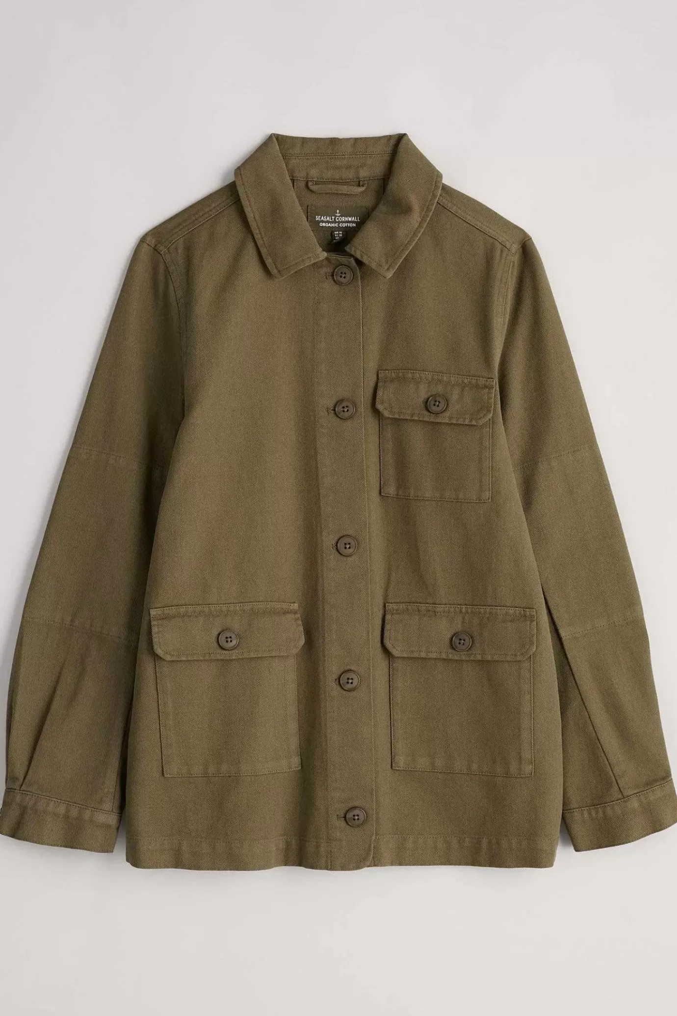 Seasalt Cornwall Far Horizon Organic Cotton Jacket<Women Coats & Jackets
