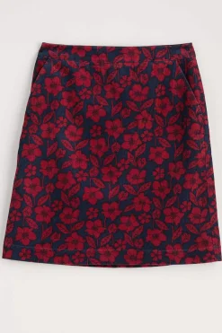 Seasalt Cornwall Ferry Crossing Needlecord Skirt<Women Skirts