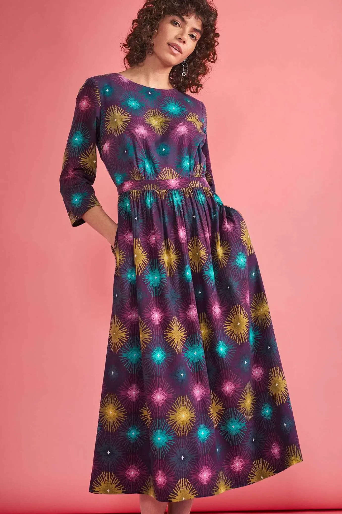 Seasalt Cornwall Forestry Midi Dress<Women Dresses