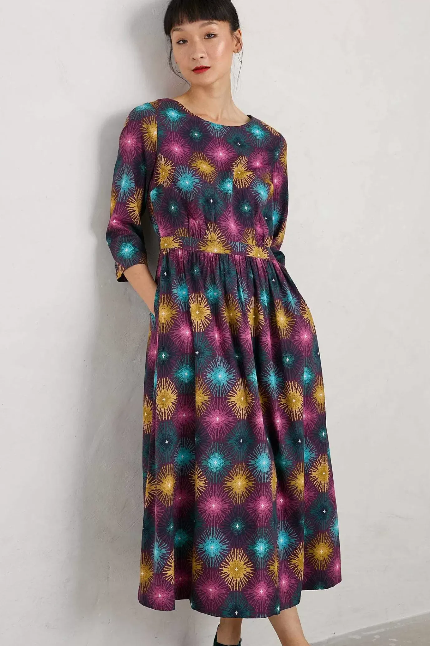 Seasalt Cornwall Forestry Midi Dress<Women Dresses