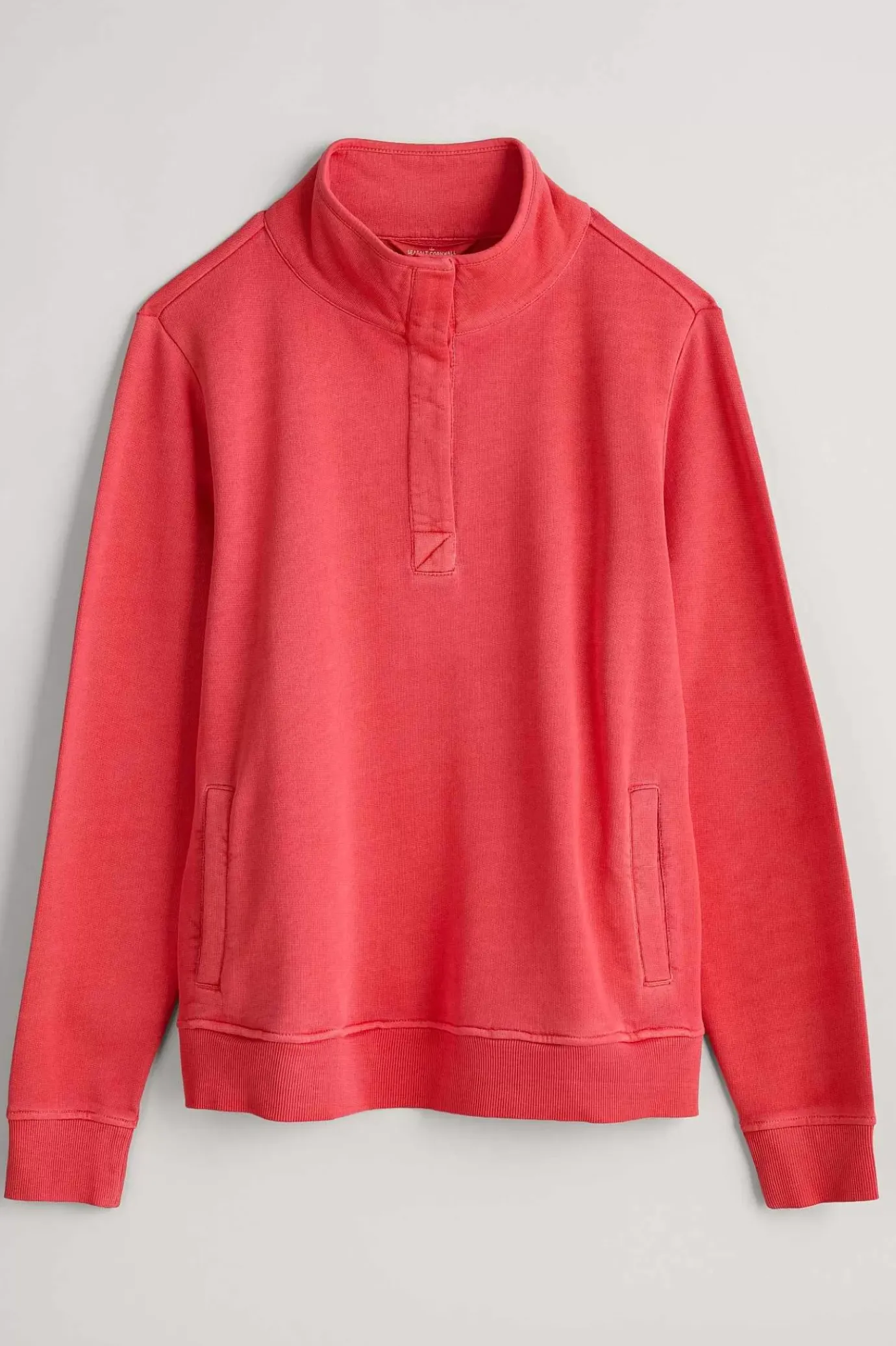 Seasalt Cornwall Greenshank Organic Cotton Collared Sweatshirt<Women Tops