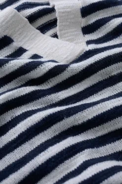 Seasalt Cornwall Gwynver Lightweight V-Neck Collared Jumper<Women Knitwear