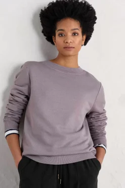 Seasalt Cornwall Hawkmoth Organic Cotton Sweatshirt<Women Tops