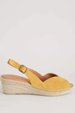 Seasalt Cornwall Hazy Dawn Low Heel Suede Espadrilles<Women Shoes