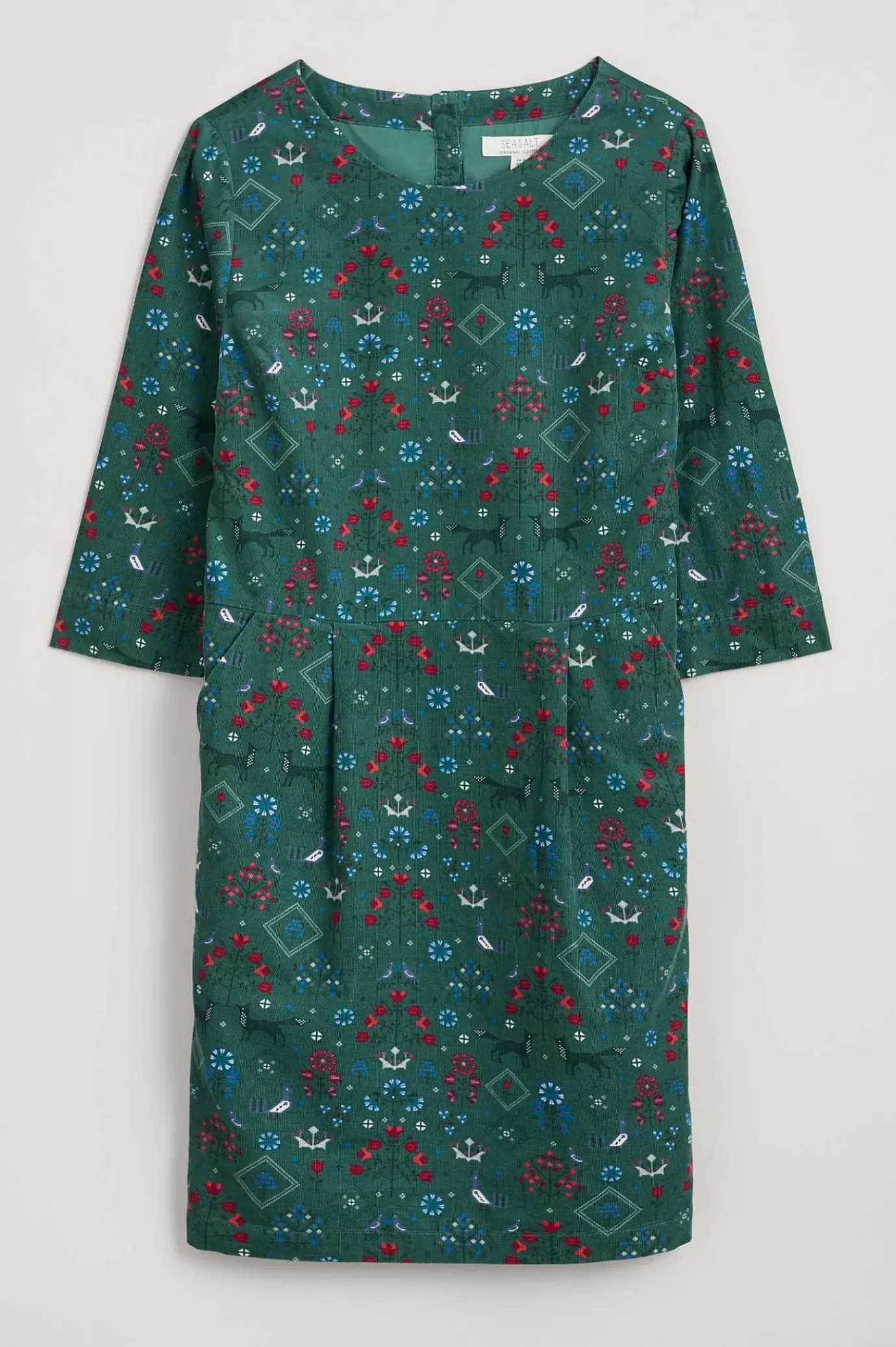 Seasalt Cornwall High Key Needlecord Dress<Women Dresses