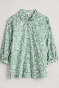 Seasalt Cornwall Hope Cottage Organic Cotton Blouse<Women Tops