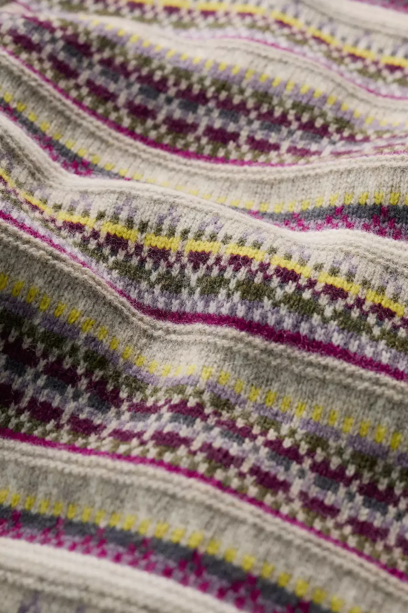 Seasalt Cornwall Lamorna Lane Fair Isle Cardigan<Women Knitwear