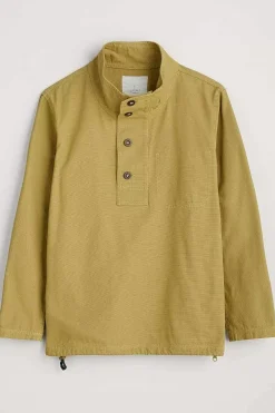 Seasalt Cornwall Men's Clay Stone Organic Cotton Pullover Smock<Men Tops & T-Shirts