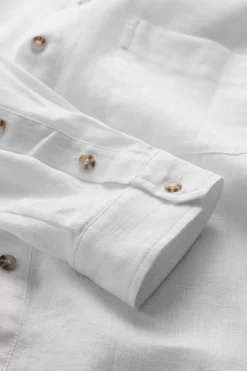 Seasalt Cornwall Men's Curator Linen Shirt<Men Tops & T-Shirts