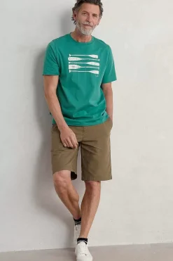 Seasalt Cornwall Men's Midwatch Organic Cotton T-Shirt<Women 2 Mix & Match