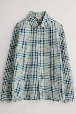 Seasalt Cornwall Men's Rivalen Organic Cotton Shirt<Men Shirts