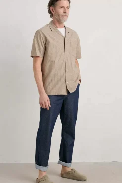 Seasalt Cornwall Men's Steersman Organic Cotton Straight Leg Jeans<Men Trousers & Shorts