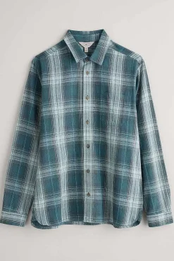 Seasalt Cornwall Men's Stonework Organic Cotton Shirt<Men Shirts