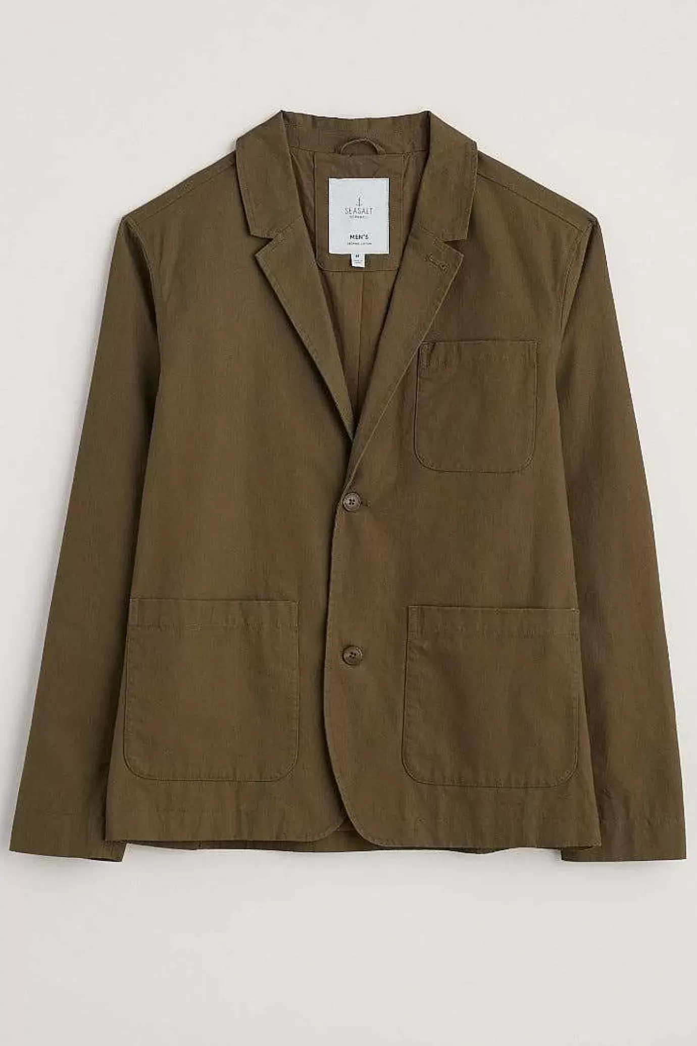 Seasalt Cornwall Men's Towen Organic Cotton Blazer<Men Coats & Jackets