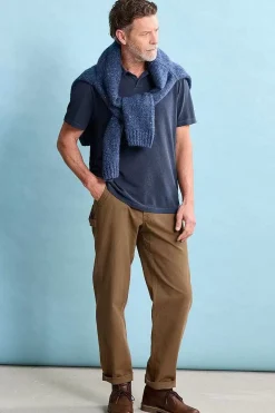 Seasalt Cornwall Men's Treve Organic Cotton Polo<Men Tops & T-Shirts
