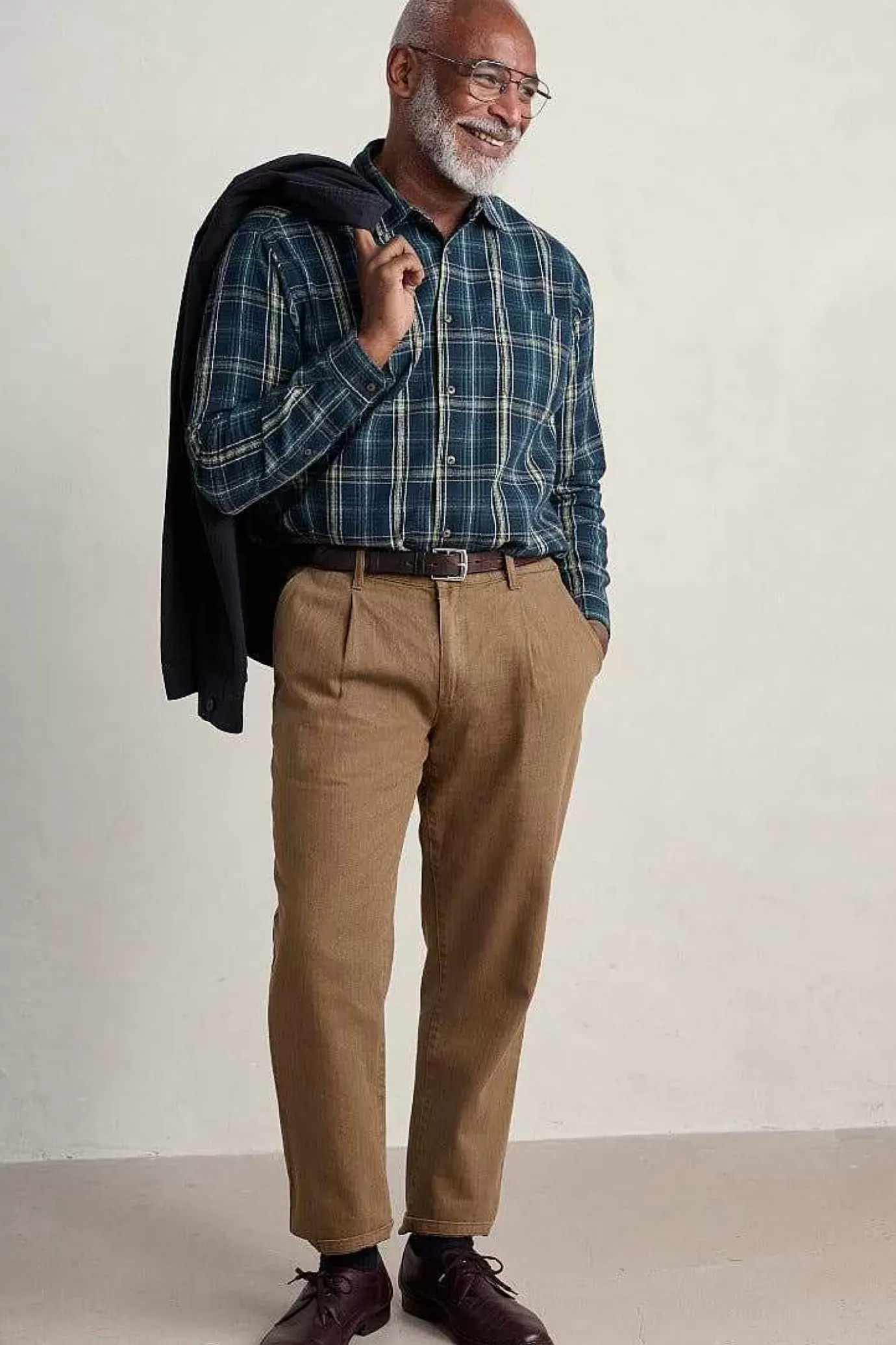 Seasalt Cornwall Men's Tristan Organic Cotton Shirt<Men Tops & T-Shirts