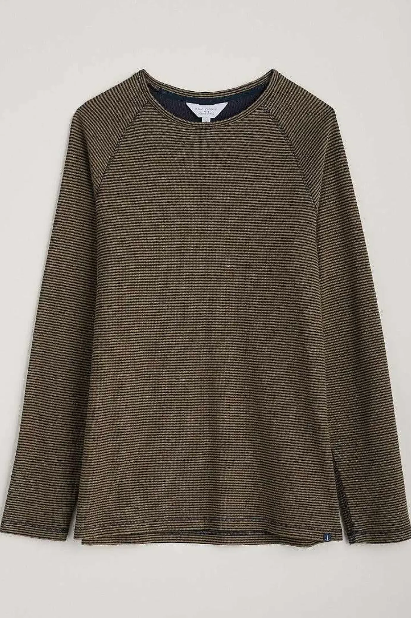 Seasalt Cornwall Men's Venton Striped Long Sleeve Top<Men Tops & T-Shirts