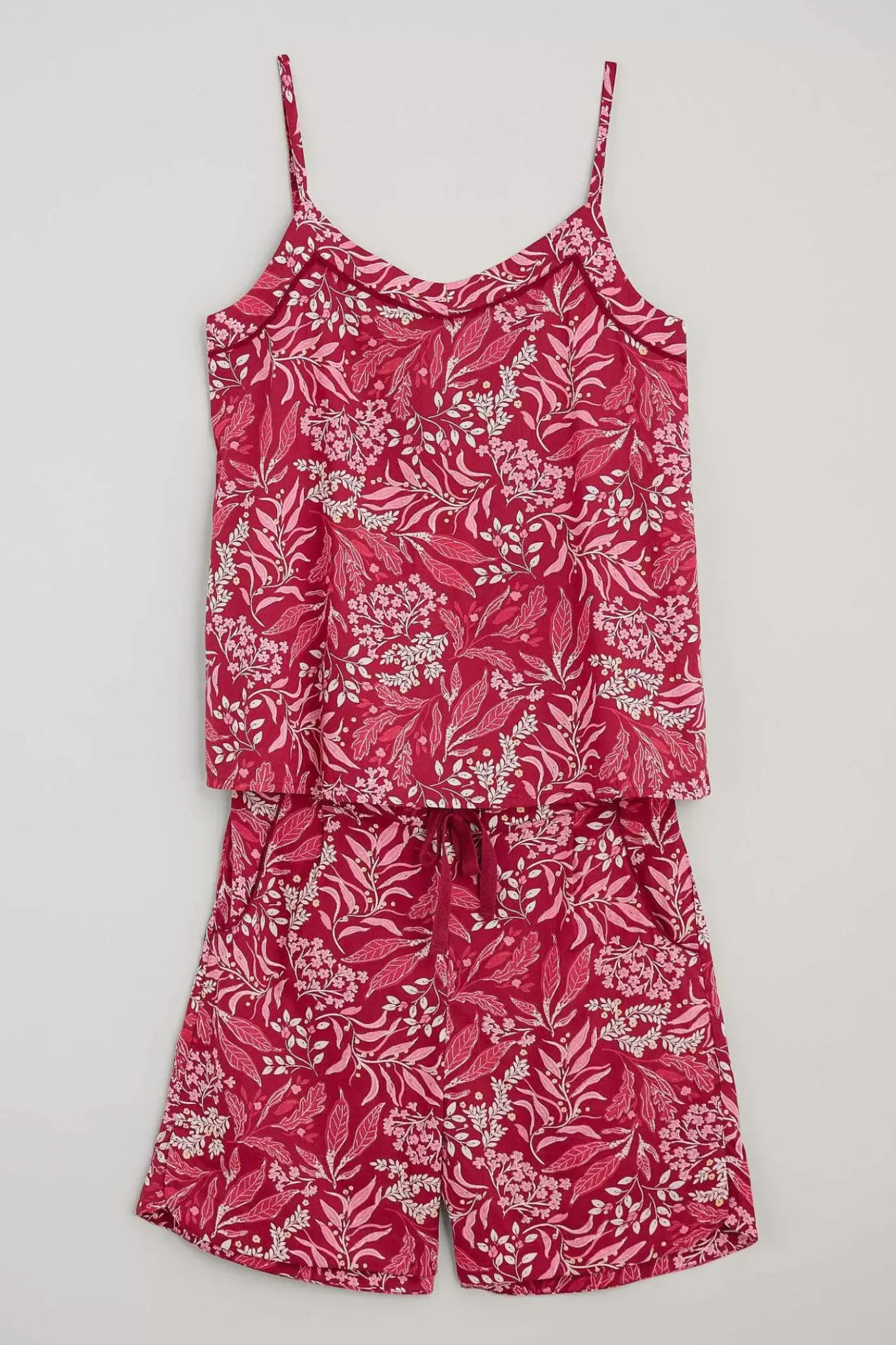 Seasalt Cornwall Moonflower Vest Top Pyjama Set<Women Nightwear