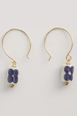 Seasalt Cornwall Noon Moor Ceramic Bead Drop Earrings<Women Jewellery