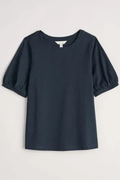 Seasalt Cornwall Oleander Blouson Sleeve T-Shirt (Gots)<Women Tops