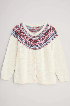 Seasalt Cornwall Penvoose Fair Isle Cardigan<Women Knitwear