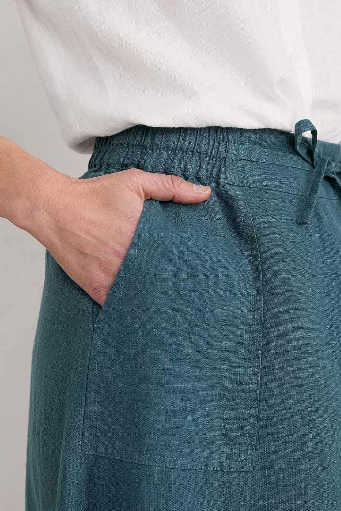 Seasalt Cornwall Pepper Moth Linen Skirt<Women Skirts