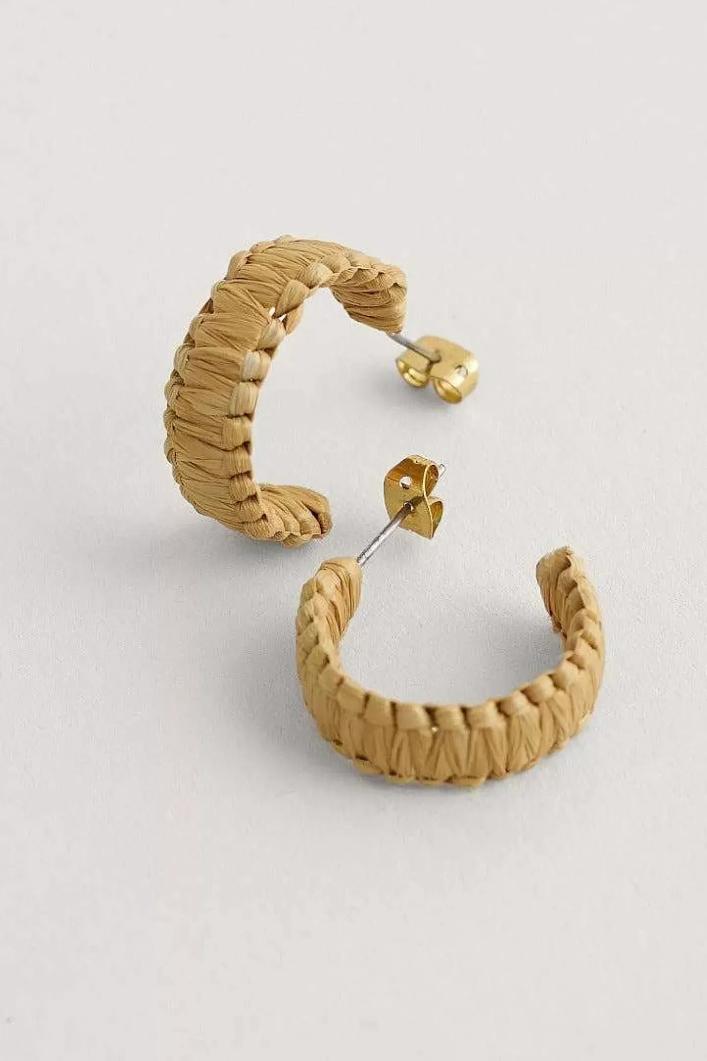 Seasalt Cornwall Petrel Hoop Raffia Hoop Earrings<Women Jewellery