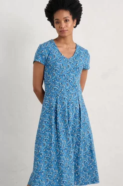 Seasalt Cornwall Pier View Jersey Dress<Women Dresses