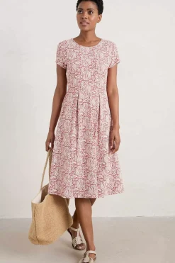 Seasalt Cornwall Riviera Fit-And-Flare Jersey Dress<Women Dresses