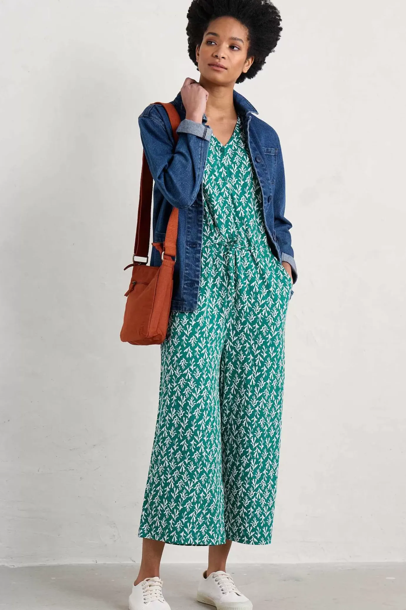 Seasalt Cornwall Rose Trellis Wide Leg Jumpsuit<Women Dresses