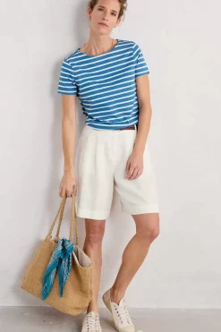 Seasalt Cornwall Sailor T-Shirt (Gots)<Women Tops