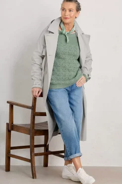 Seasalt Cornwall Sea Bird Organic Cotton Jumper<Women Knitwear