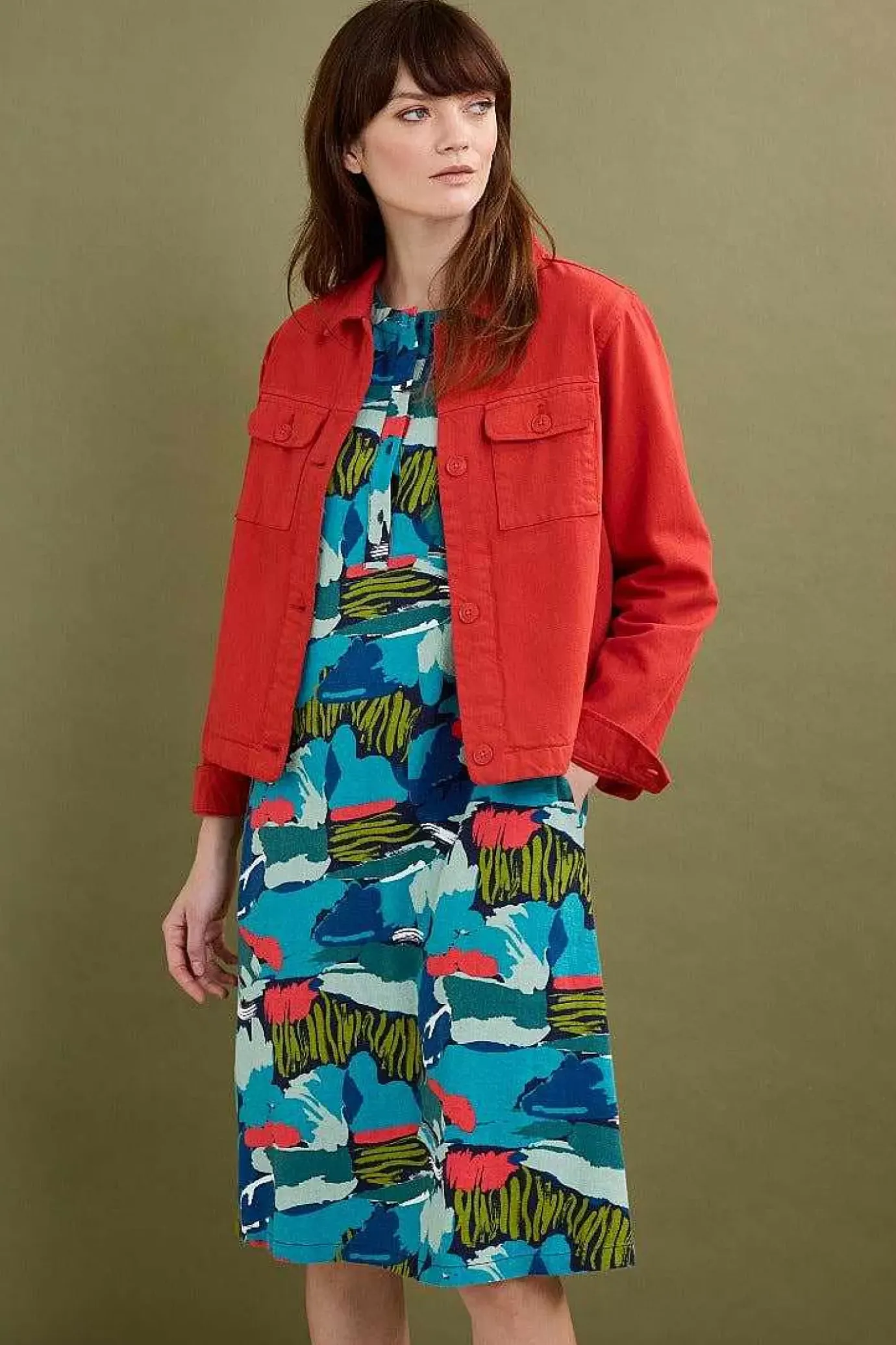 Seasalt Cornwall Sea Call A-Line Dress<Women Dresses